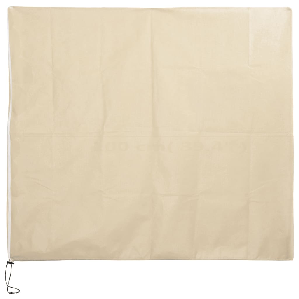 Cobertura para plantas com fecho 70 g/m² 3,93x3,5 m