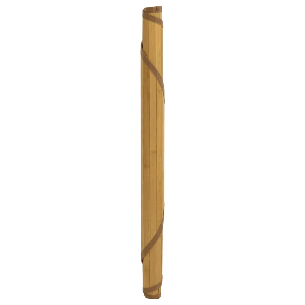 Tapete redondo 80 cm bambu natural