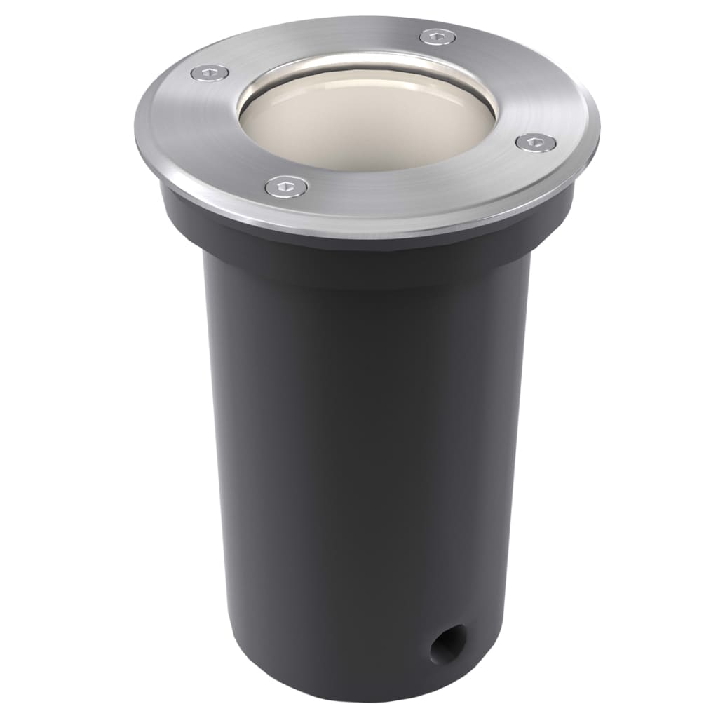 Luzes embutidas para jardim, redondas / 3 peças