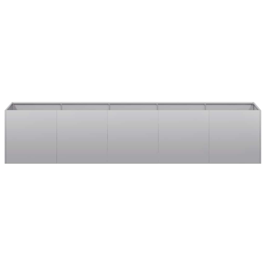 Planter 200x40x40 cm aço galvanizado