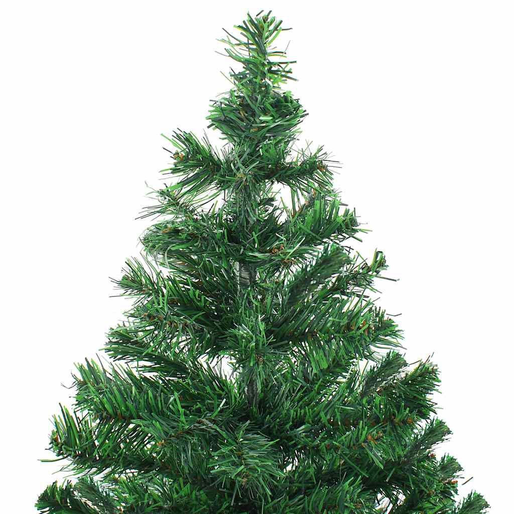Árvore de natal artificial pré-iluminada + bolas 564 ramos
