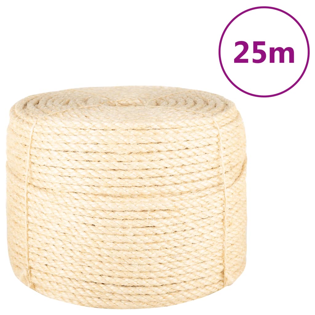 Corda 100% sisal 10 mm 25 m