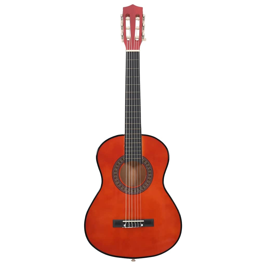8 Pcs conjunto guitarra clássica para iniciantes 1/2 34"