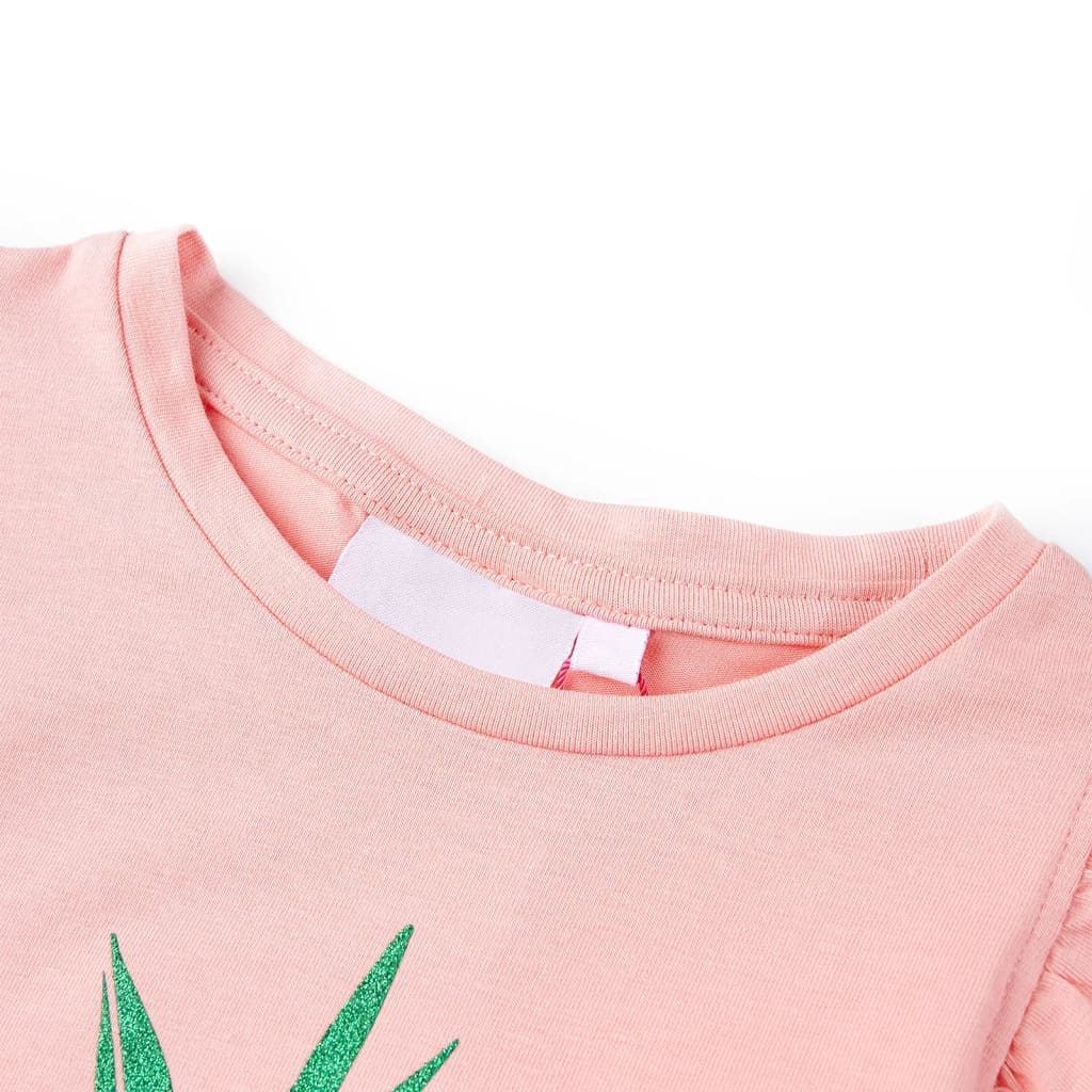 T-shirt de criança rosa 116