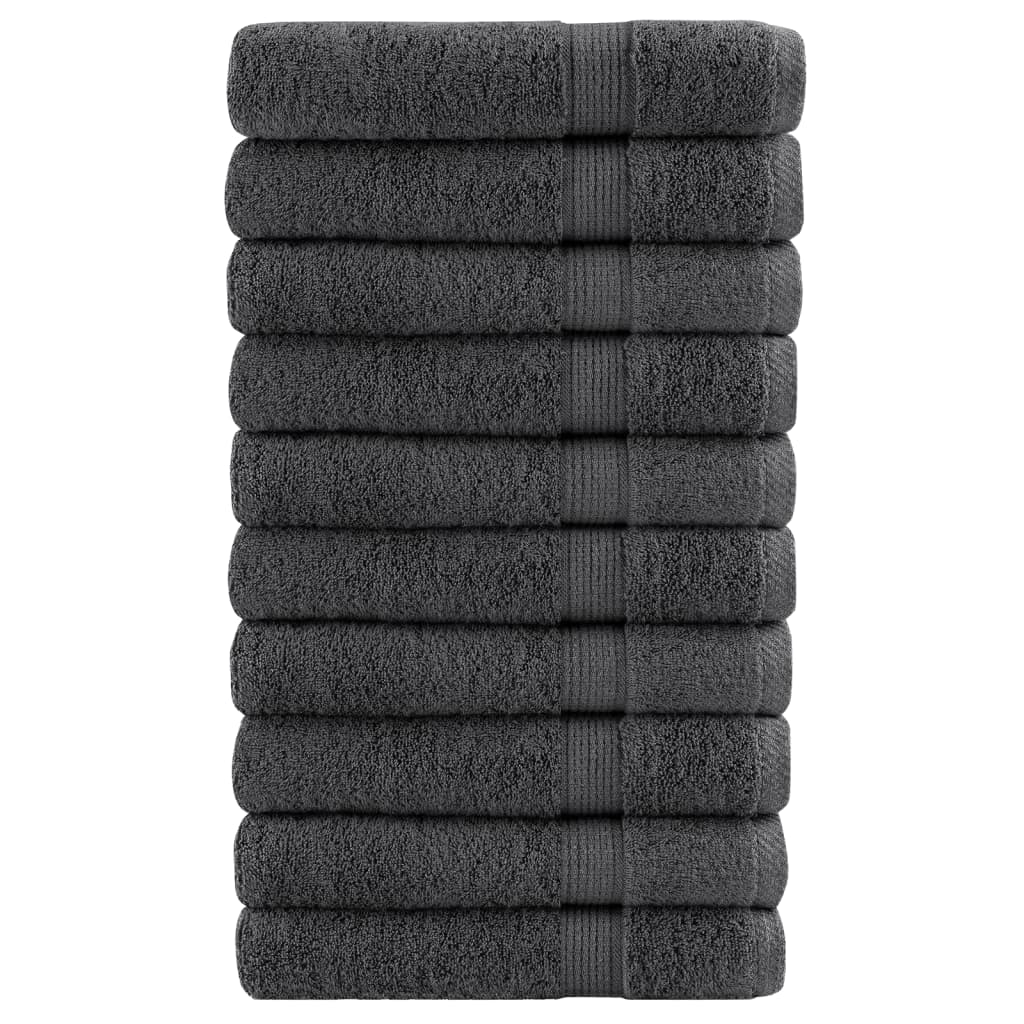 Toalhas sauna premium solund 10pcs 80x200cm 600gsm antracite