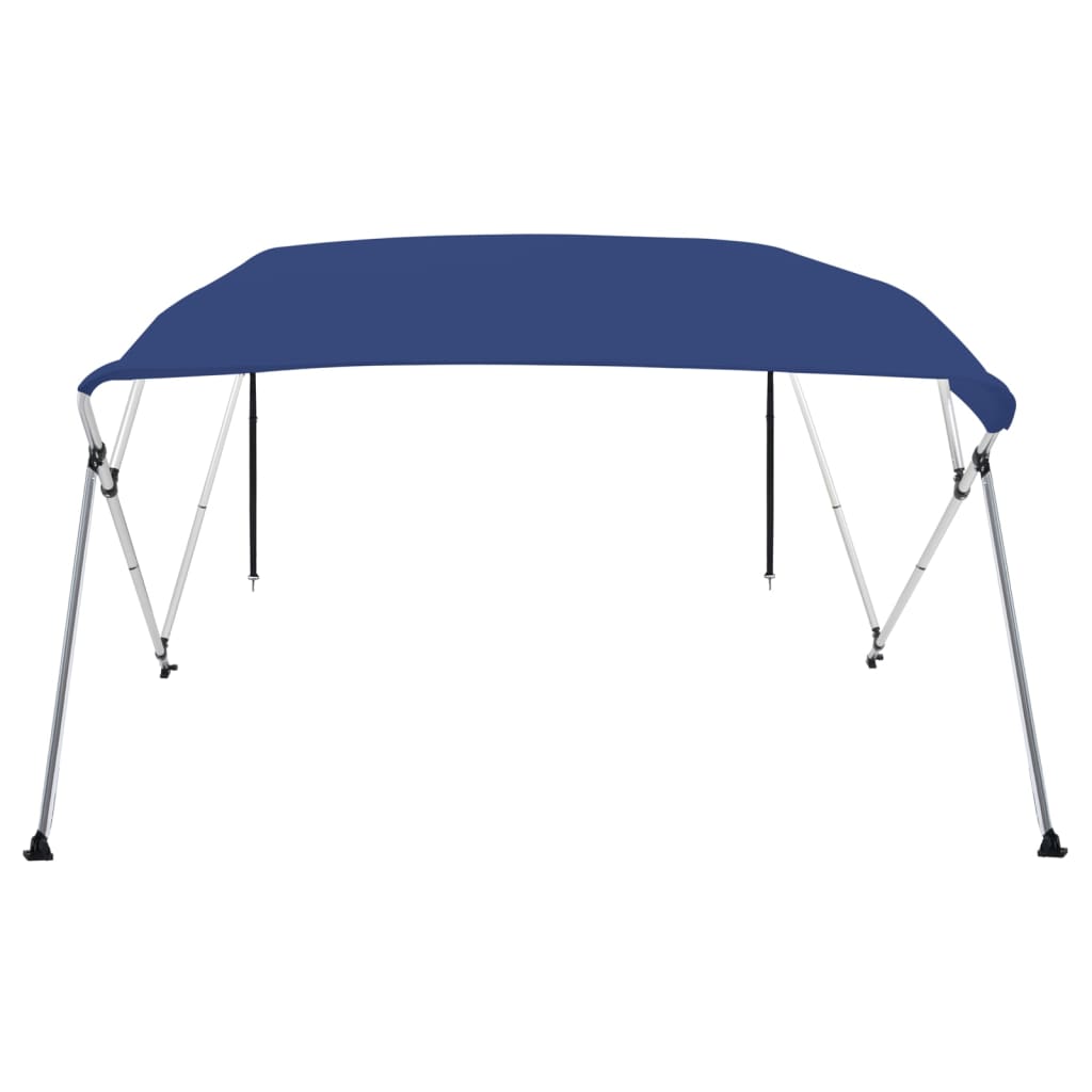 Toldo em 4 arcos bimini 243x196x137 cm azul