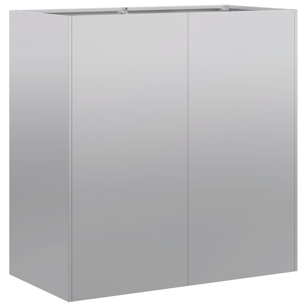 Planter 80x40x80 cm aço galvanizado