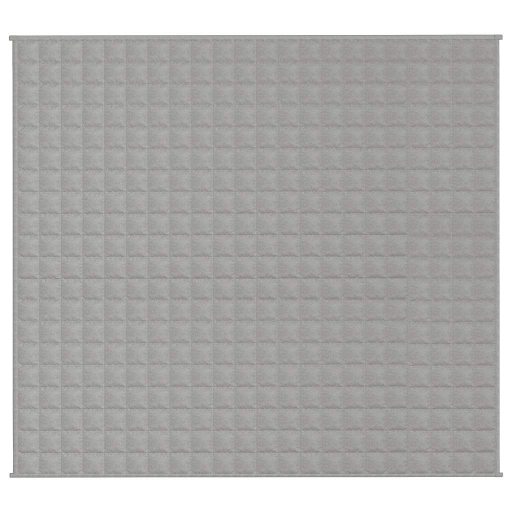 Manta pesada 13 kg 200x225 cm tecido cinza