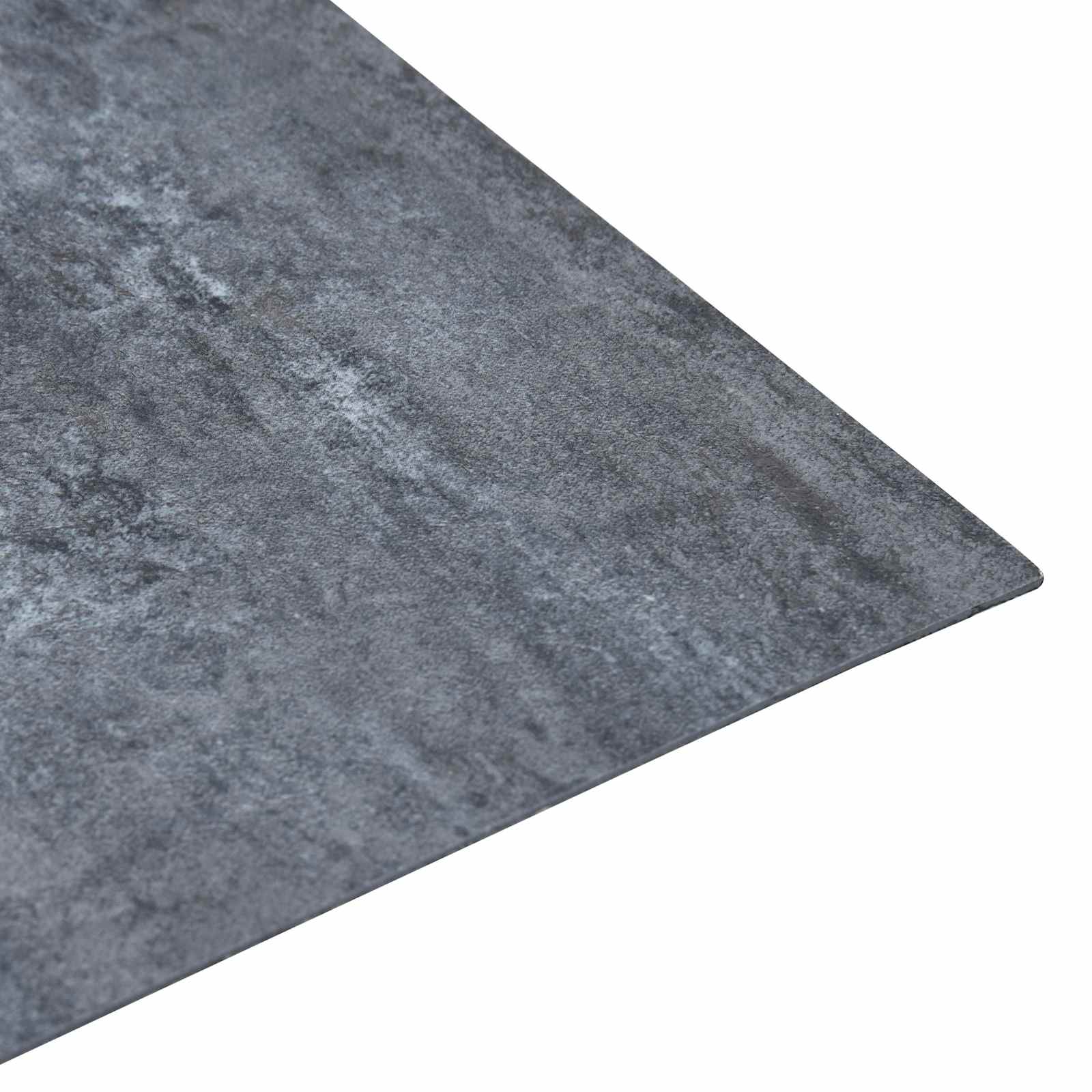Pranchas de piso autoadesivo mármore cinza 30,5 x 30,5 cm