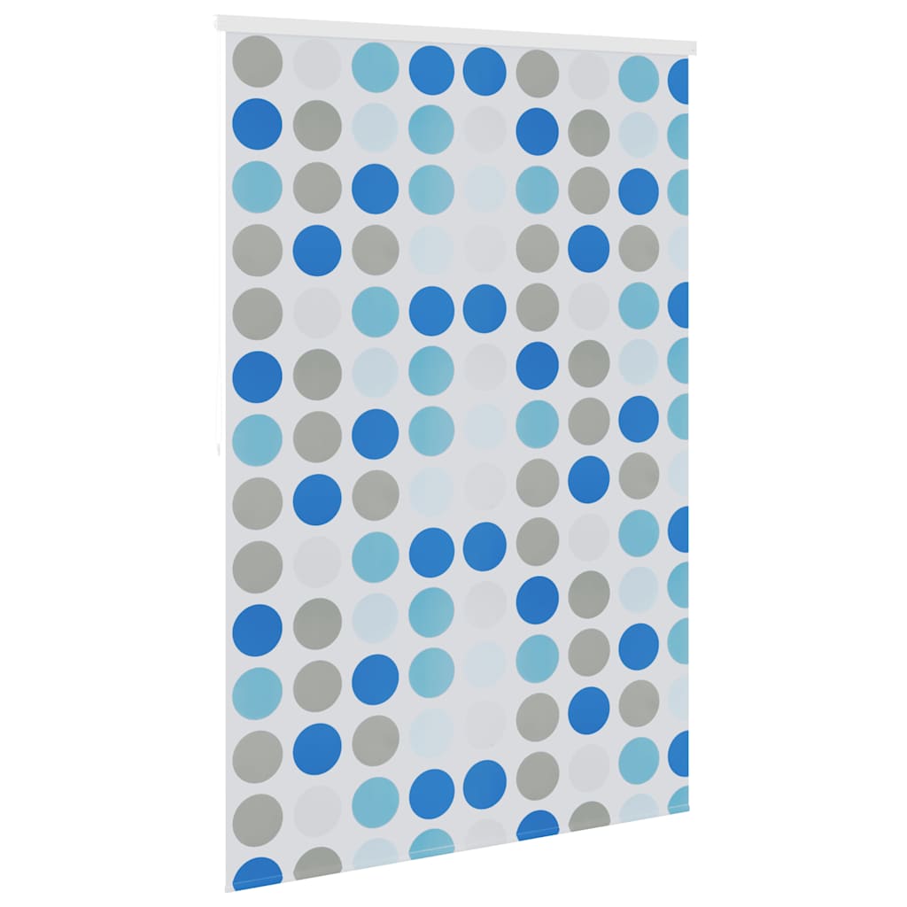 Estore de rolo para o duche 140x240 cm círculos