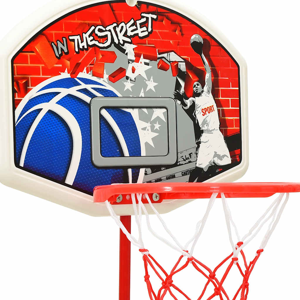 Conjunto de basquetebol infantil ajustável 120 cm