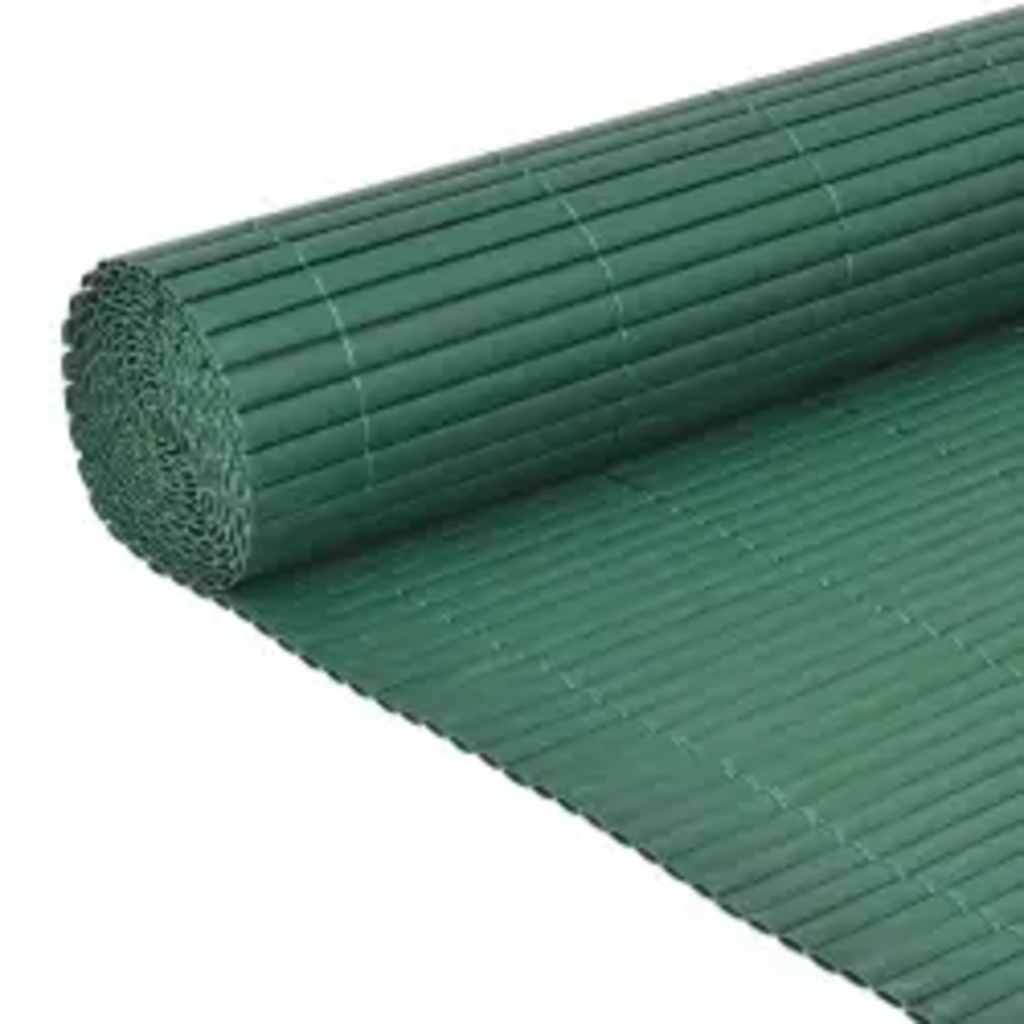 Cerca de jardim dupla face 90x400 cm verde