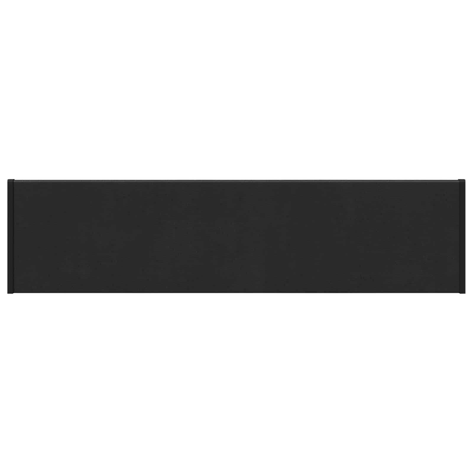 Soleira de janela preto com veios de madeira 60 x 20 x 4,5 cm
