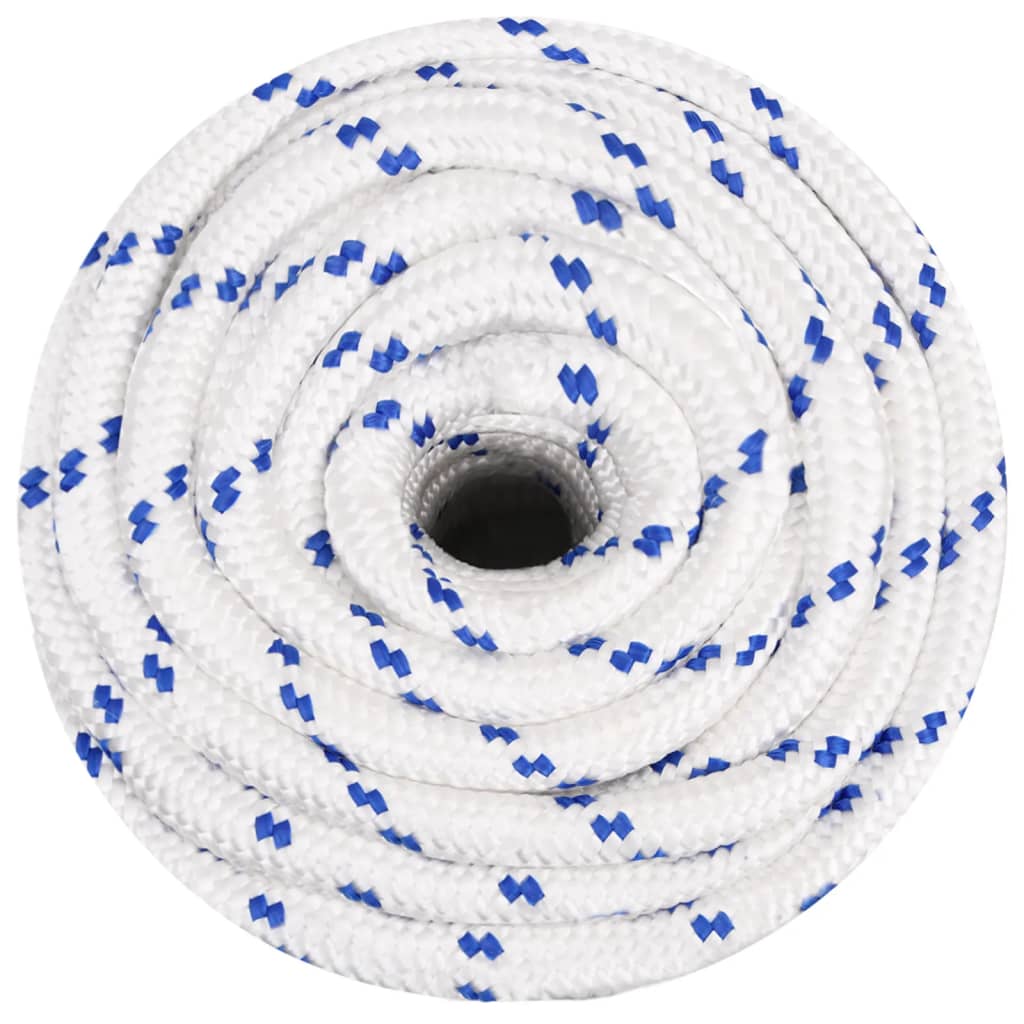 Corda de barco 20 mm 50 m polipropileno branco