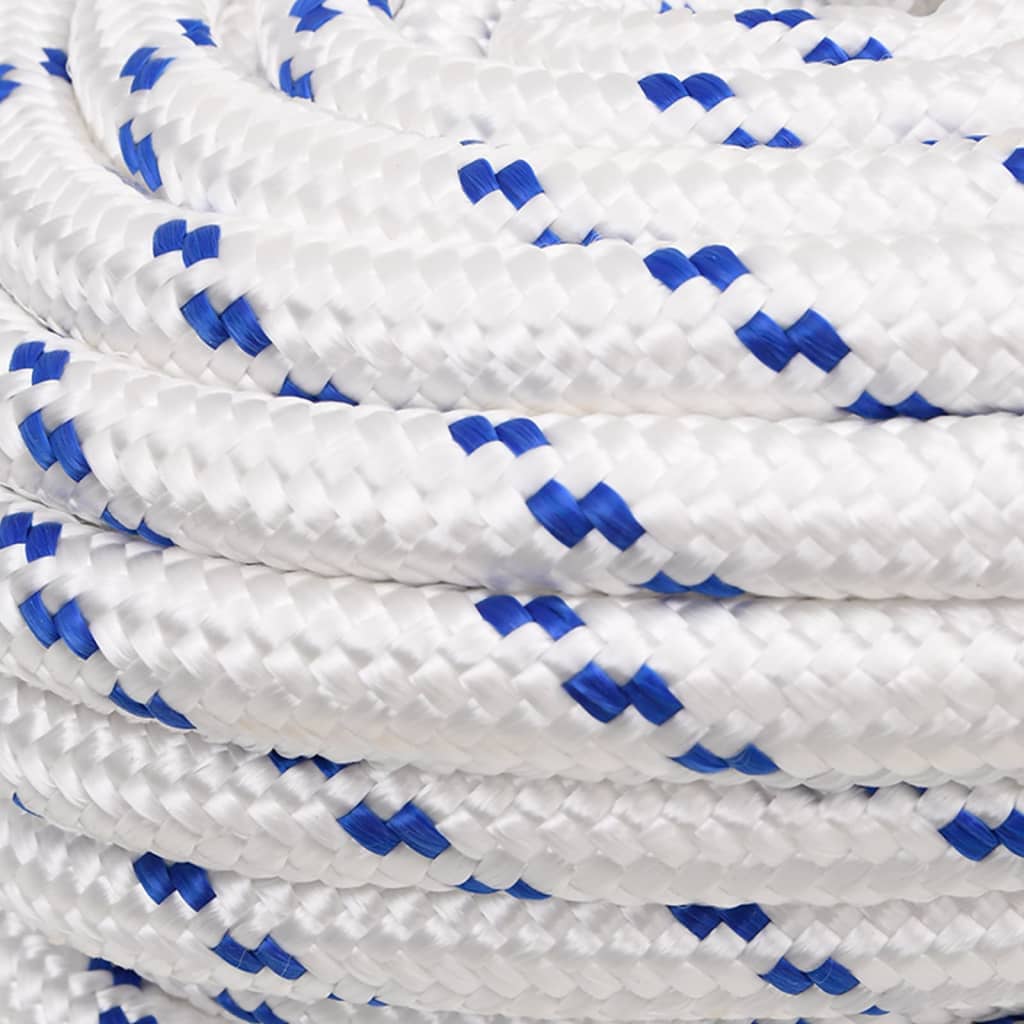 Corda de barco 20 mm 50 m polipropileno branco