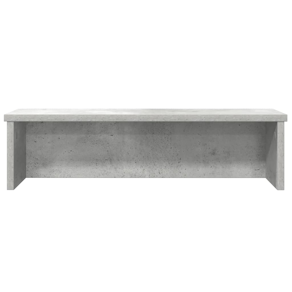 Racks de cozinha empilhável 2 pcs concreto cinza 50x15x16 cm