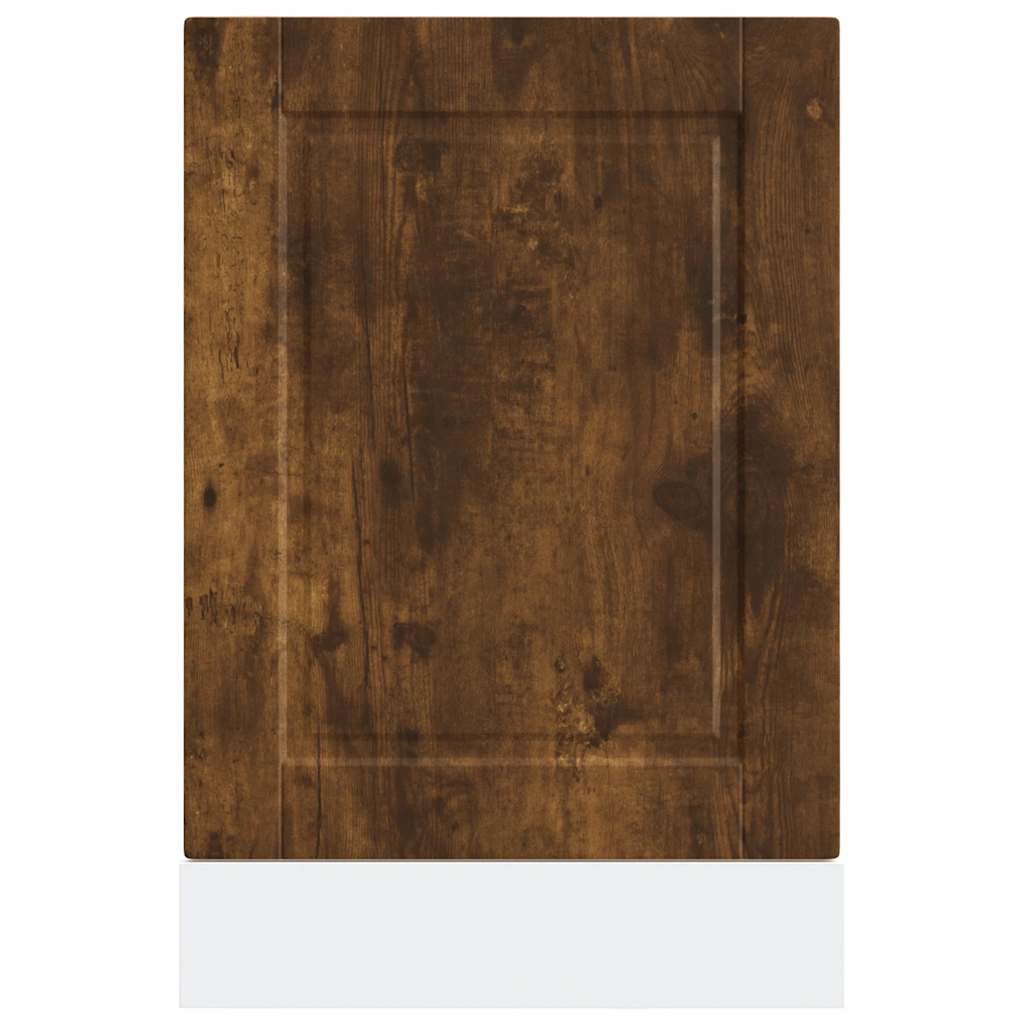 Painel máquina lavar louça porto carvalho fumado 45x1,5x57 cm