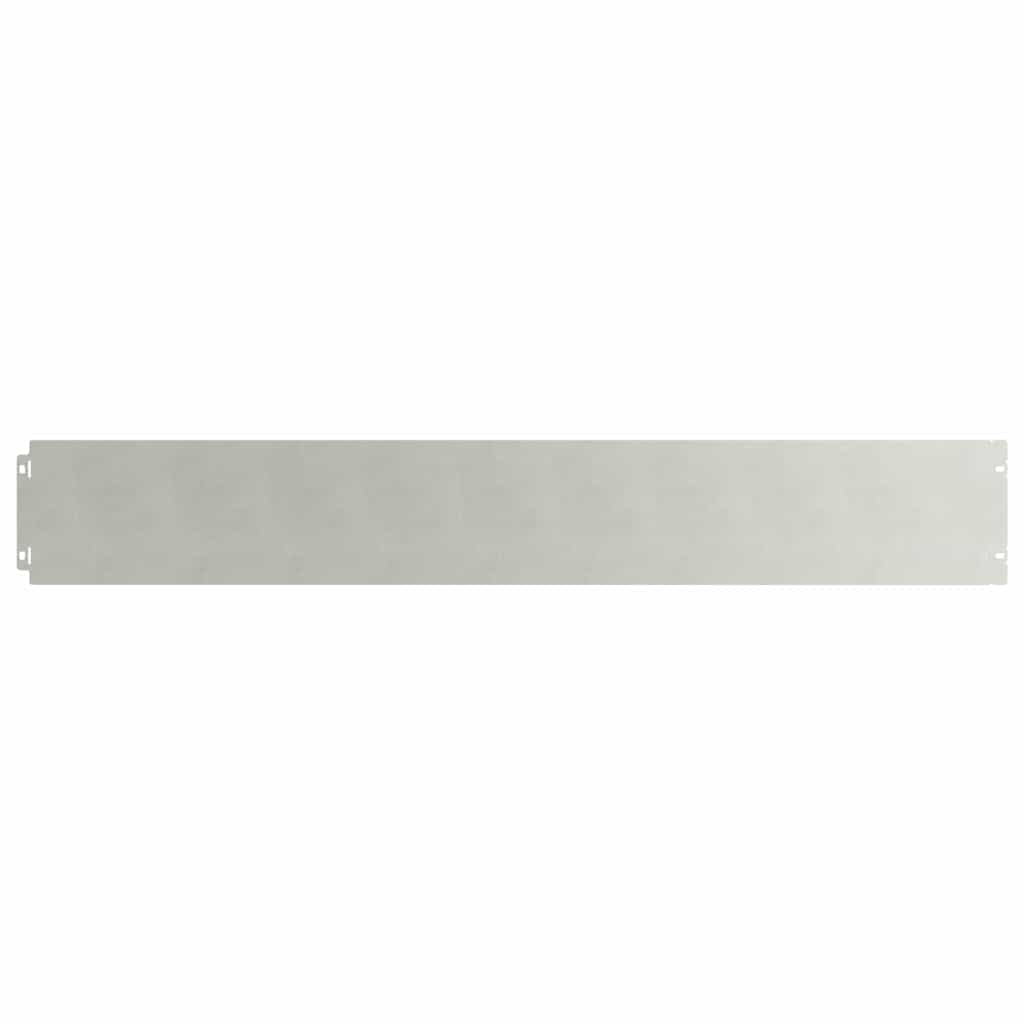 Orlas de relva 30 pcs 15x103 cm aço inoxidável