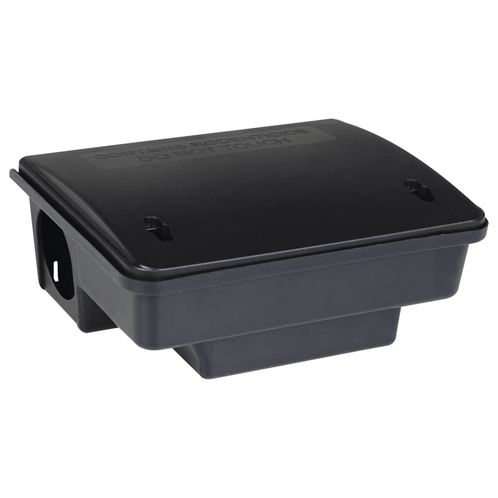 Armadilhas para ratos 4 pcs preto 23x19x9,5 cm