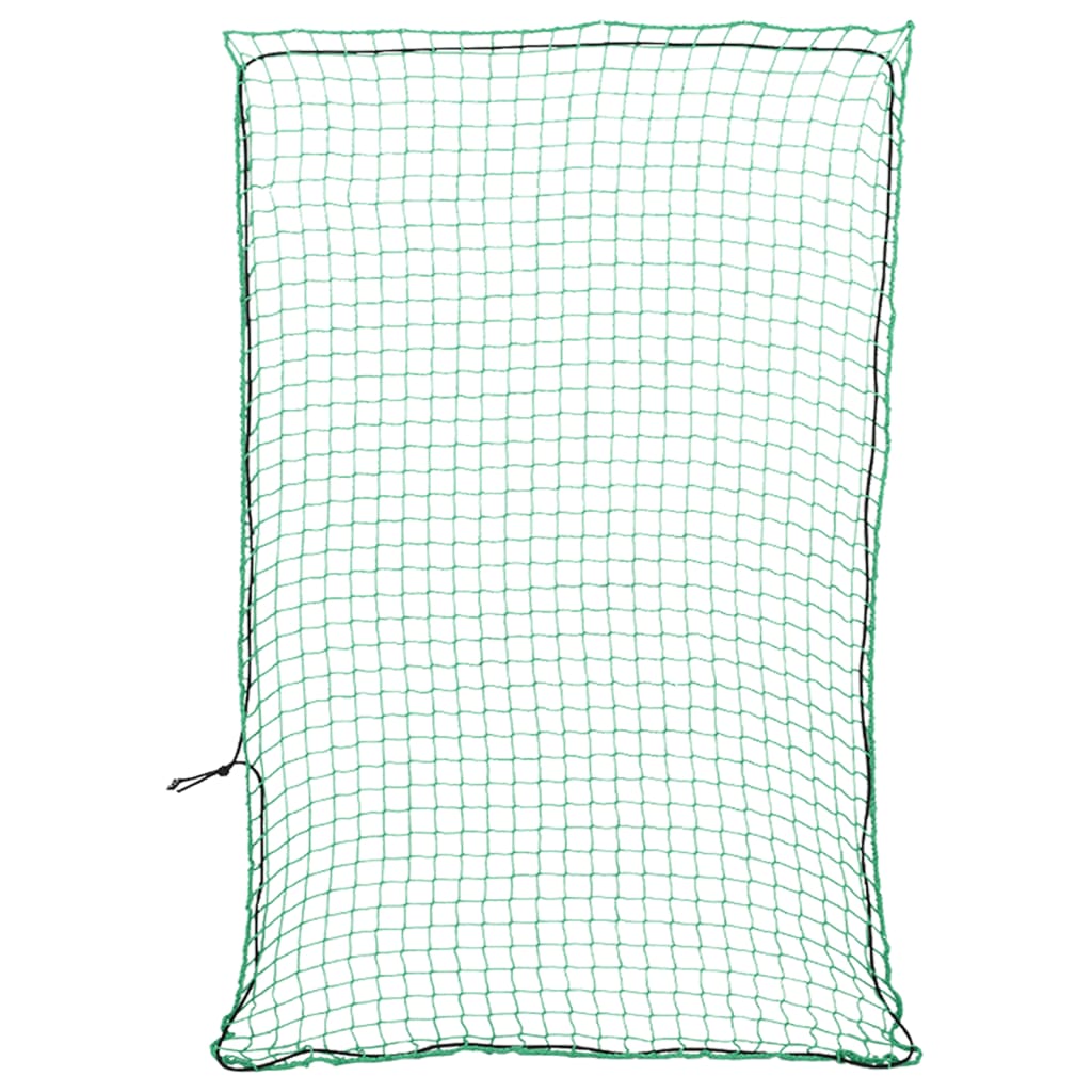 Rede para reboque com corda elástica 3x2 m PP verde