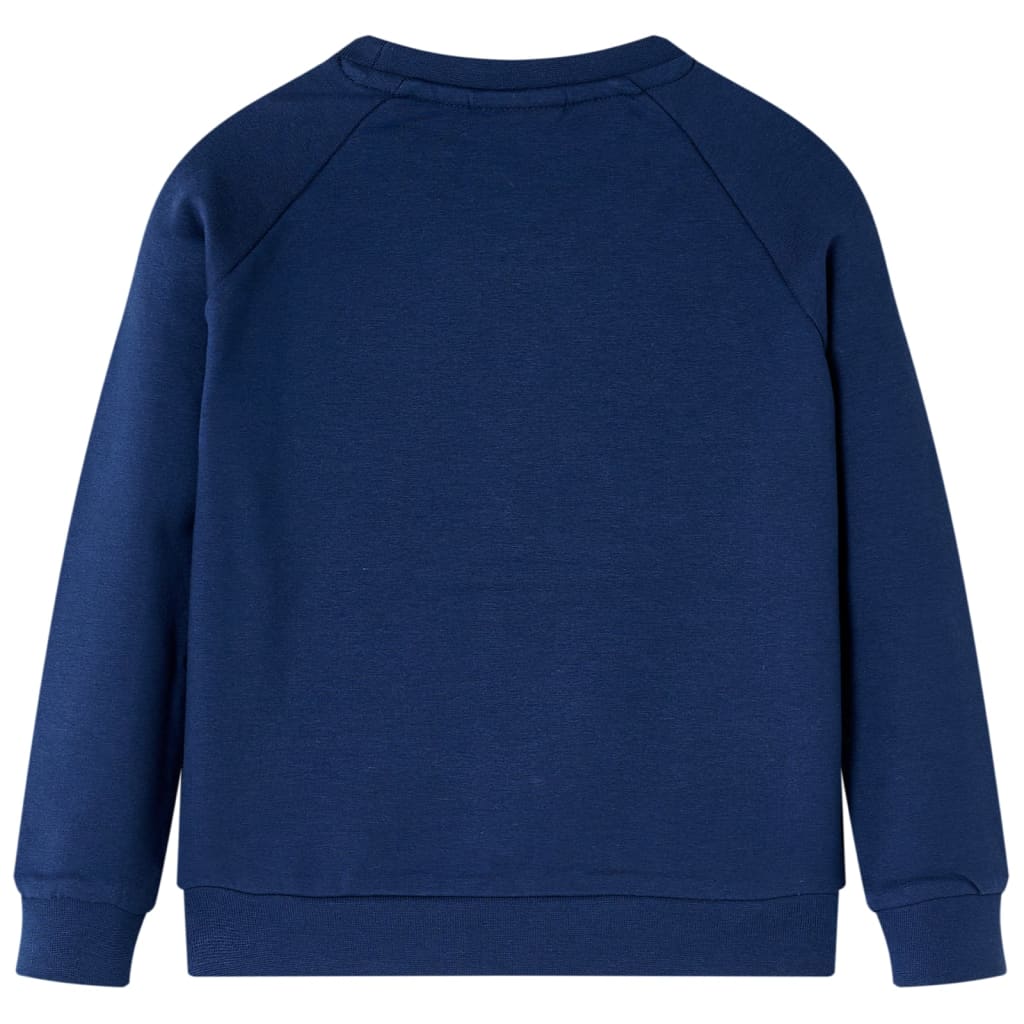 Sweatshirt para criança azul-marinho 116