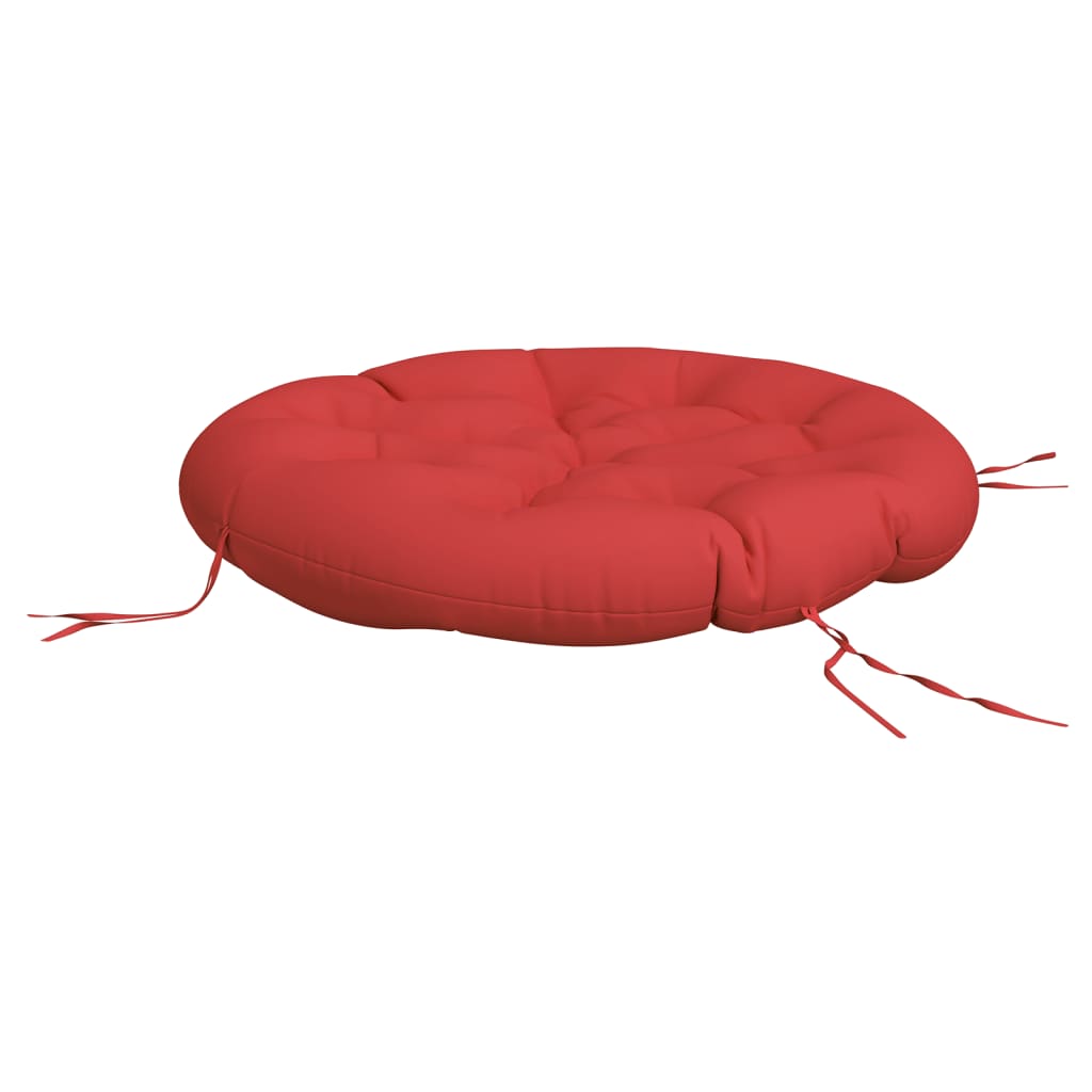 Almofadão redondo ø 100 x11 cm tecido oxford vermelho