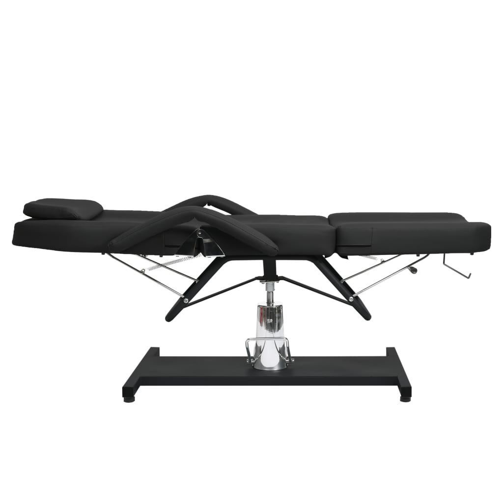 Mesa de massagens 180x62x (87-112) cm preto