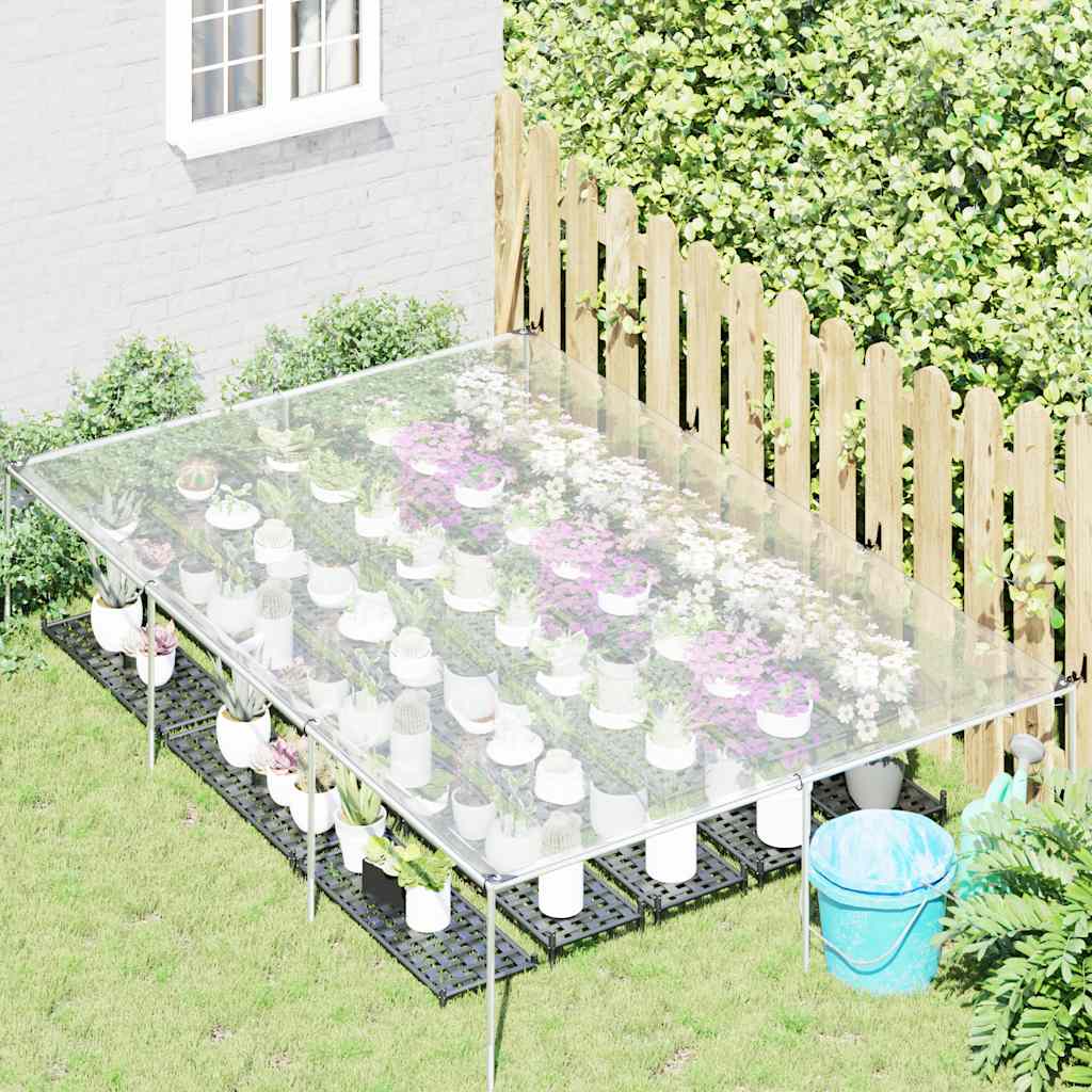 Encerado transparente com ilhós 2x3 m polietileno