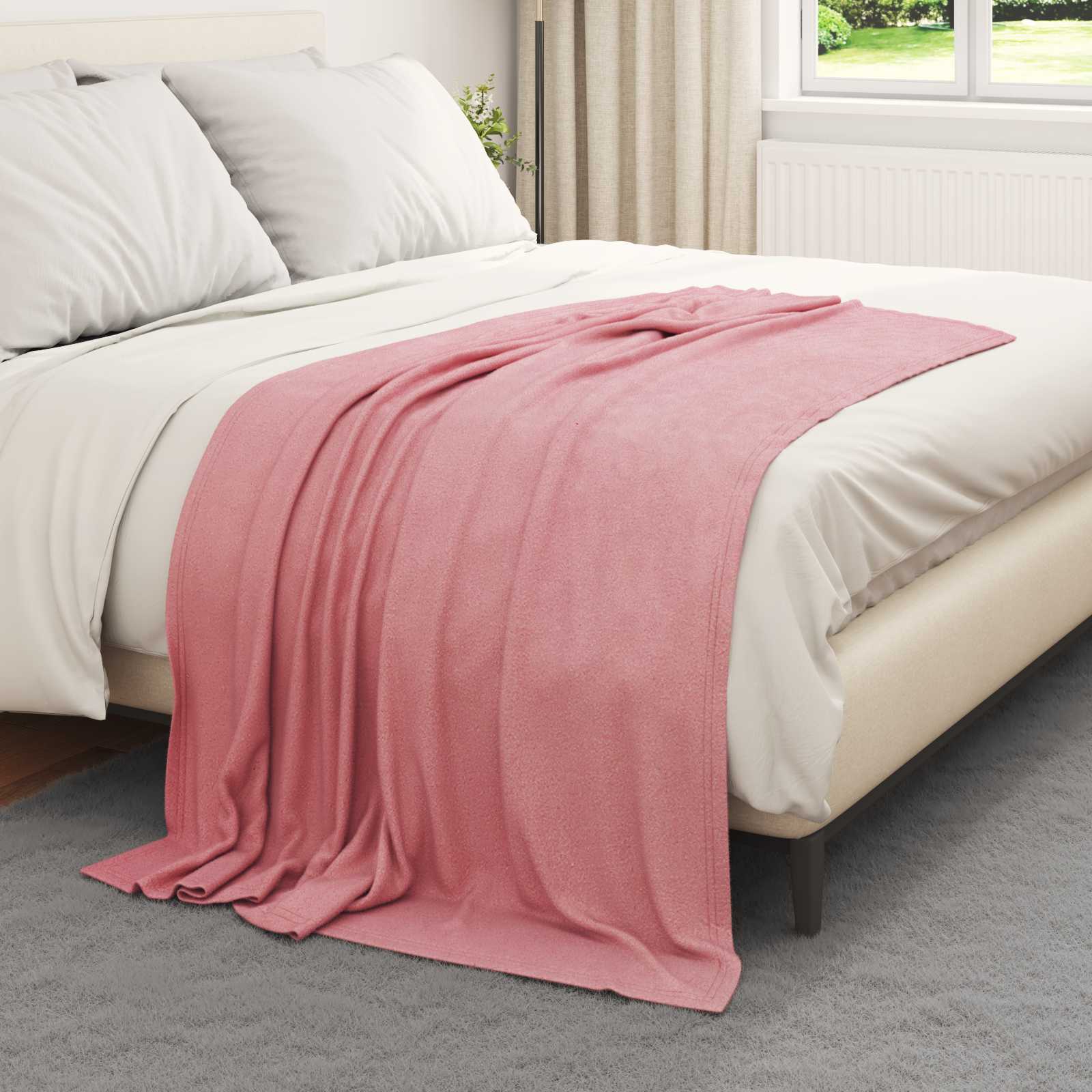 Cobertores de sofá 24 unid. rosa 170 x 130 cm 7.43 lã