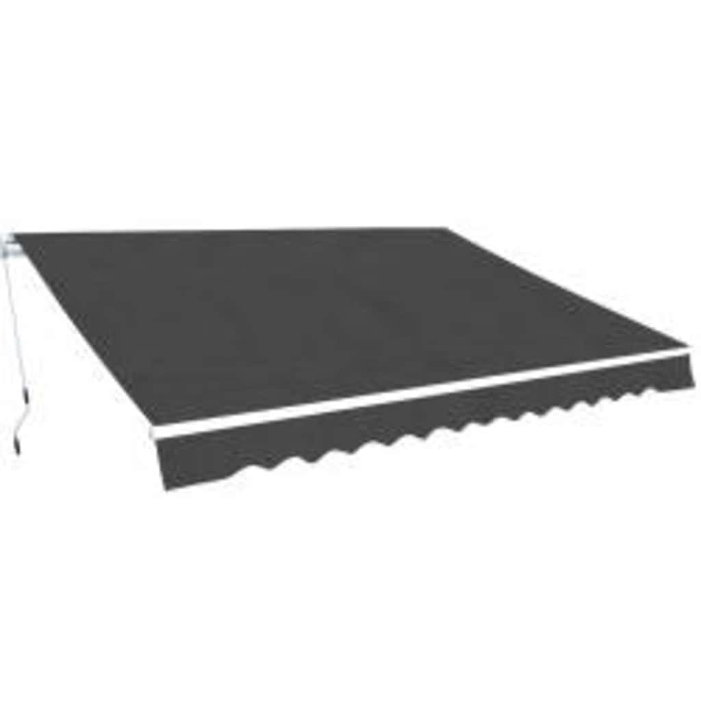 Todo dobrável manual 600 cm antracite