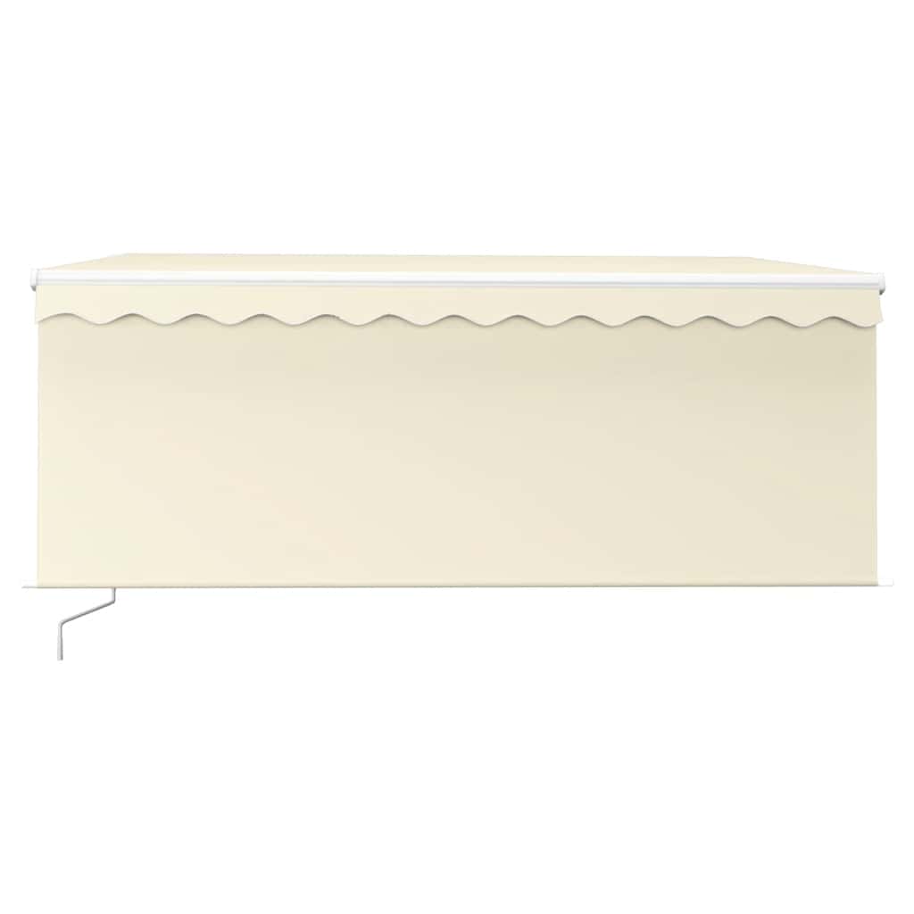 Toldo retrátil manual com estore 3x2,5 m cor creme