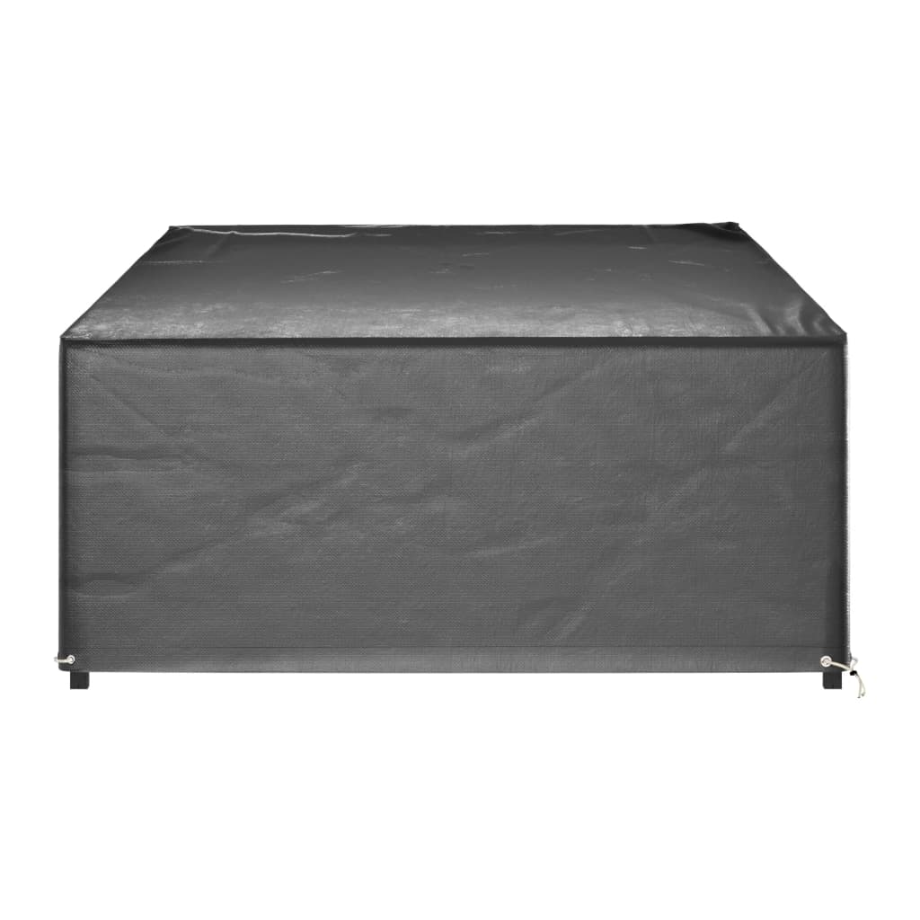 Capas p/ mobília jardim 2 pcs 12 ilhós 315x180x75 cm retangular