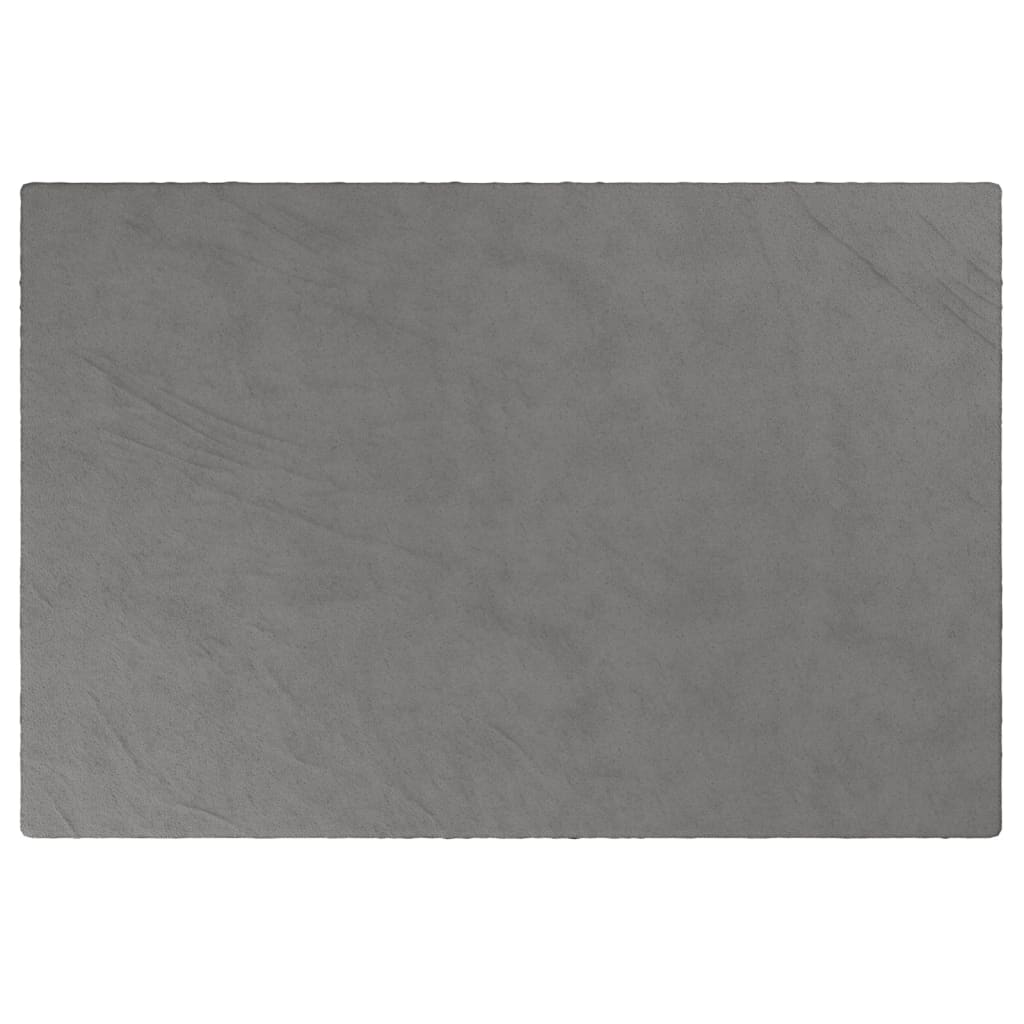 Manta pesada com capa 5 kg 122x183 cm tecido cinza