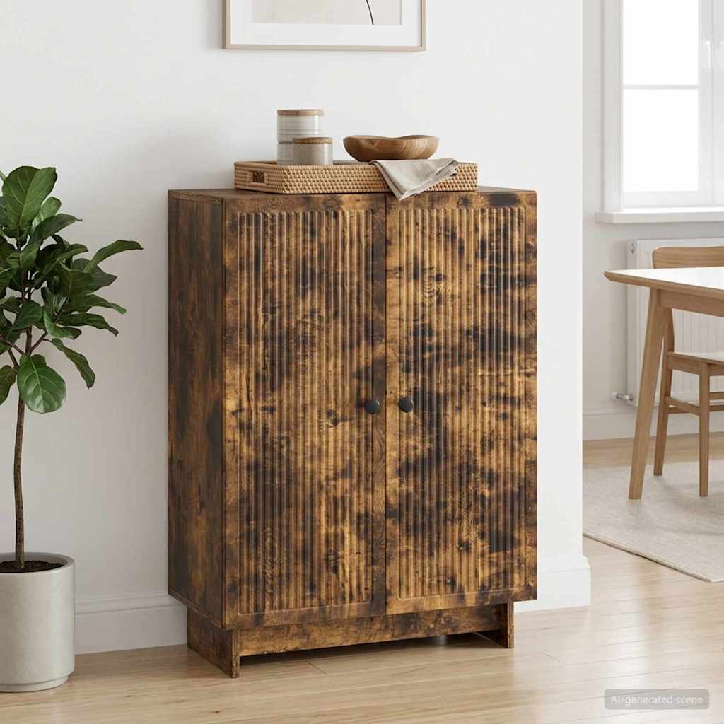 Buffet carvalho fumado 66 x 34,5 x 90 cm derivados de madeira
