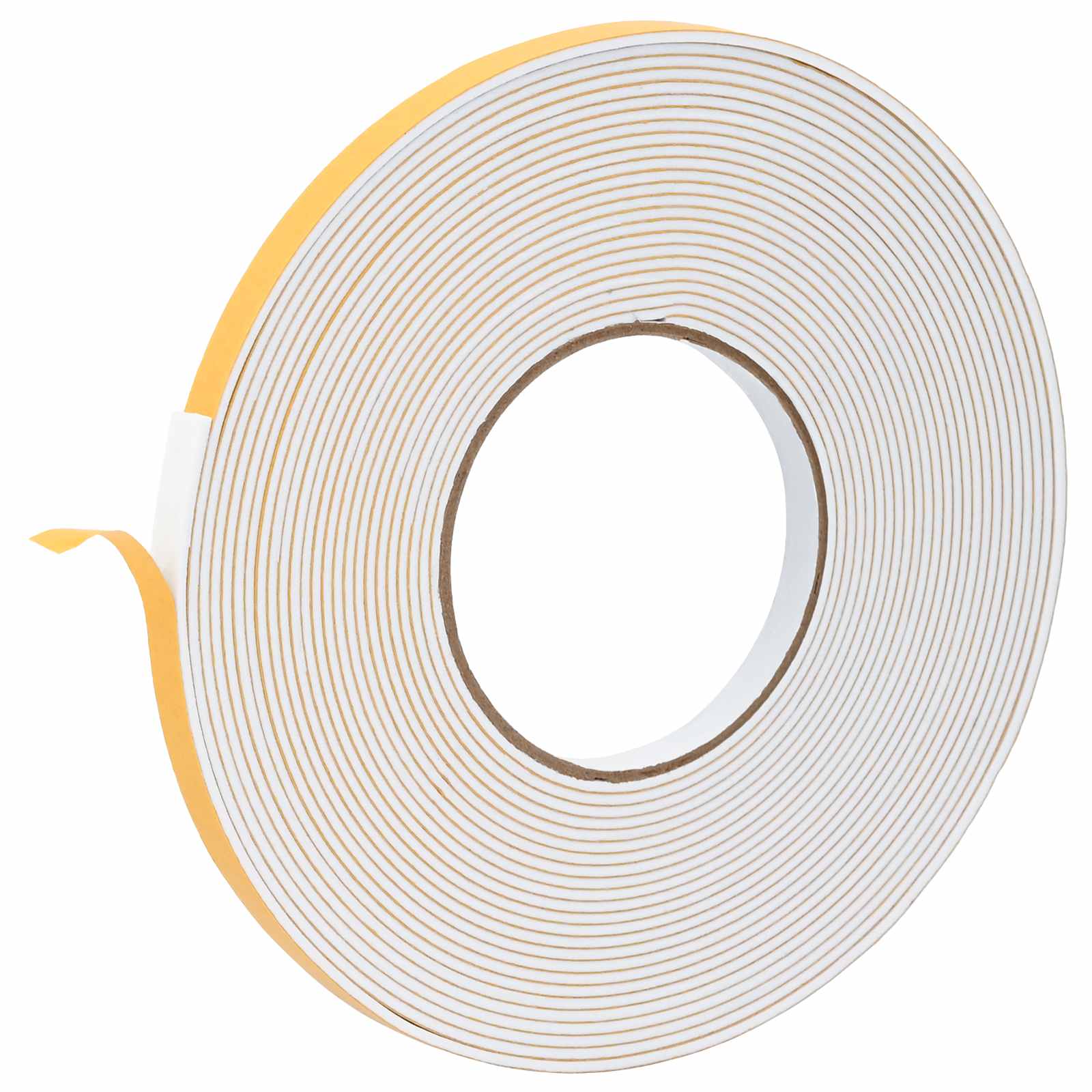 Fita de espuma autoadesiva 5 unid. branco 10mm x 10m espuma cr