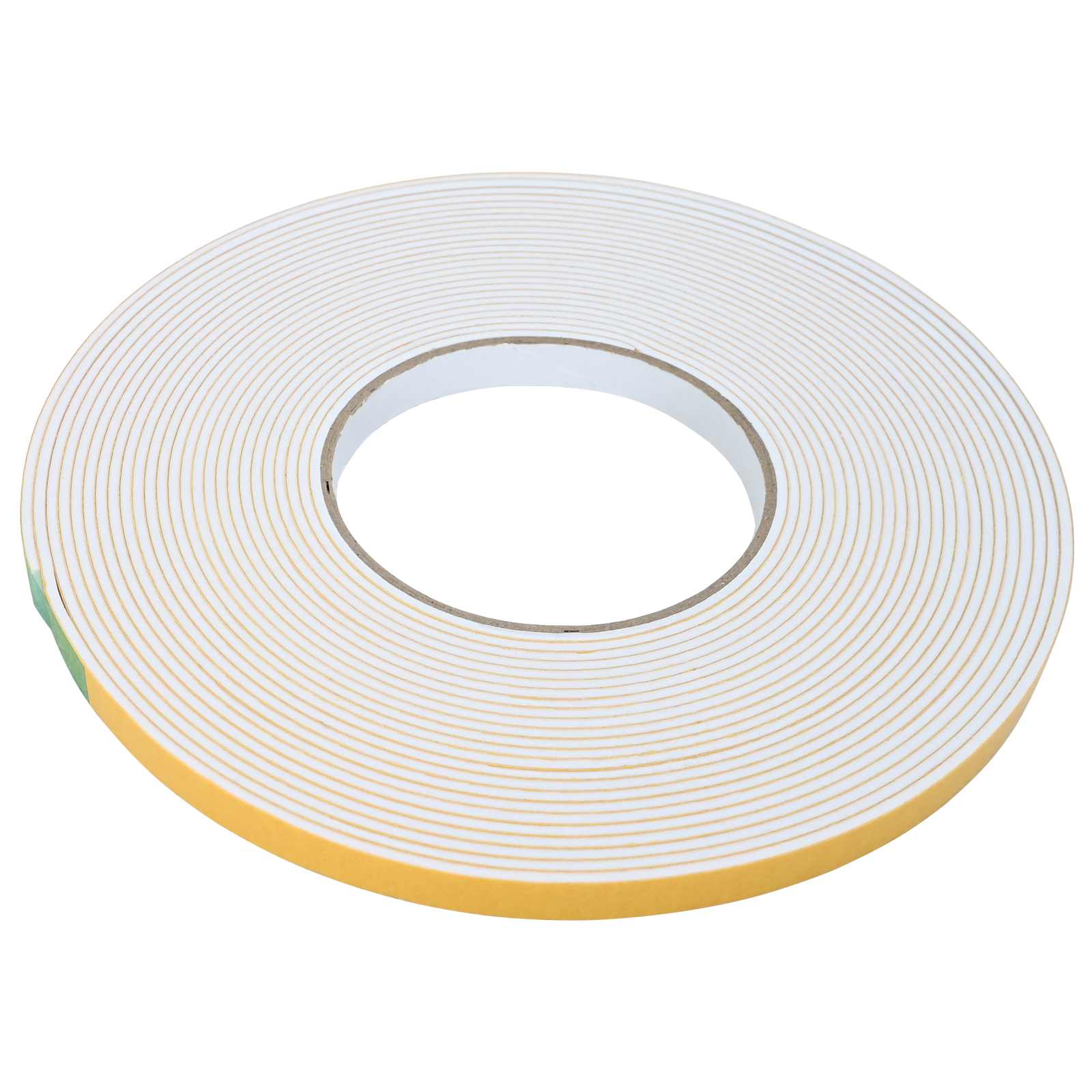 Fita de espuma autoadesiva 5 unid. branco 10mm x 10m espuma cr