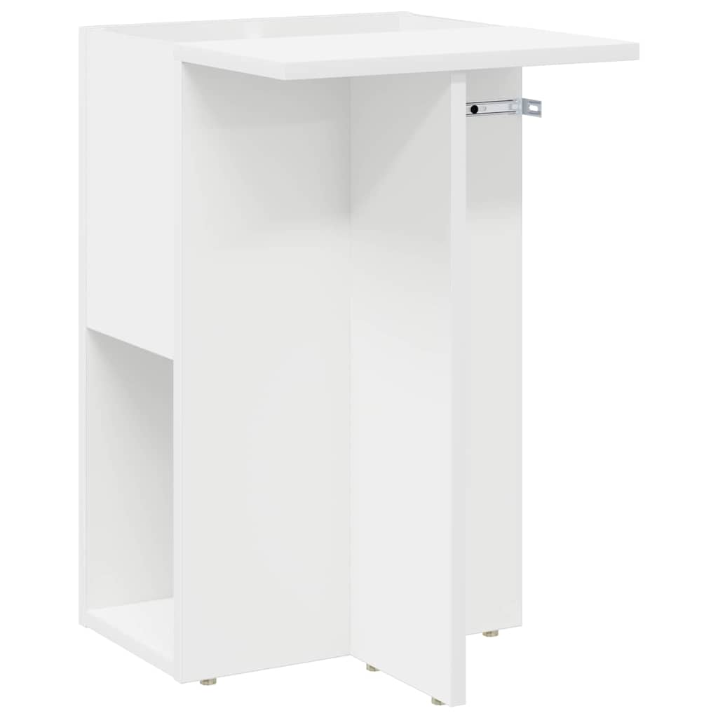 Mesa de apoio branco 35 x 40 x 55 cm derivados de madeira