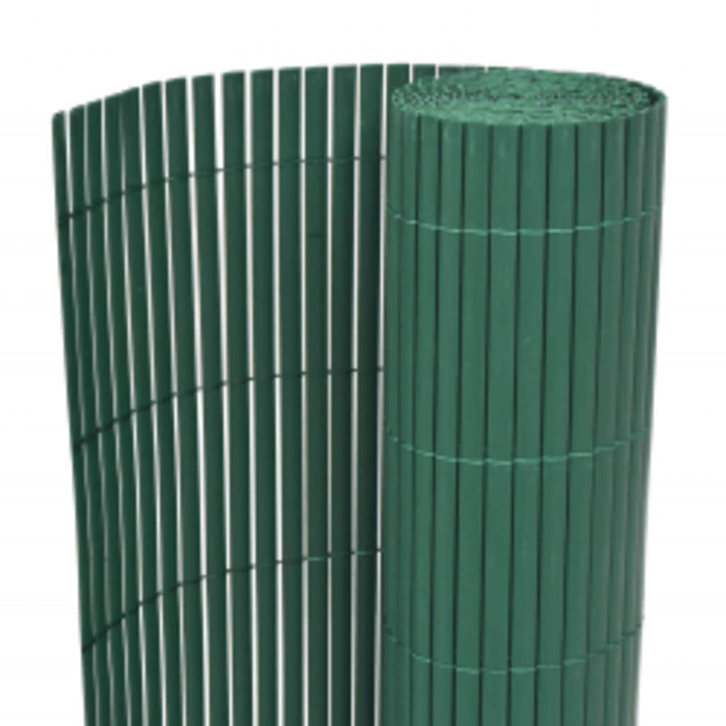 Cerca de jardim dupla face 110x300 cm verde