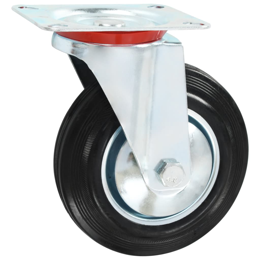 8 Pcs rodas giratórias 160 mm