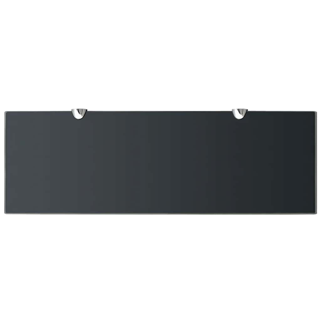 Prateleiras flutuantes 2 pcs vidro 60x20 cm 8 mm