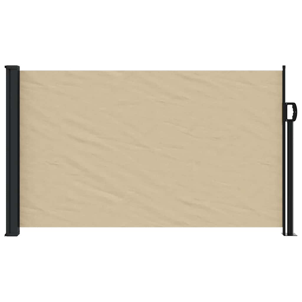 Toldo lateral retrátil 117x300 cm bege