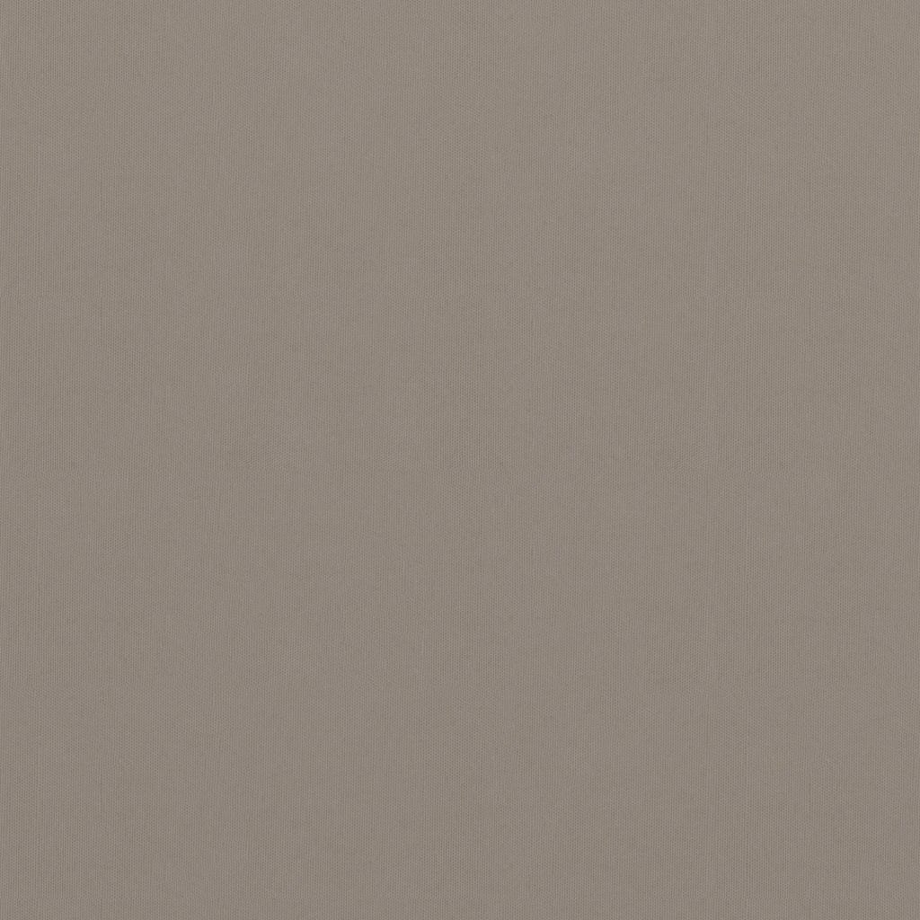 Tela de varanda 75x500 cm tecido oxford cinzento-acastanhado