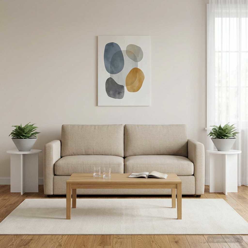 Suporte para plantas 2 unid. branco brilhante 40 x 40 x 40 cm