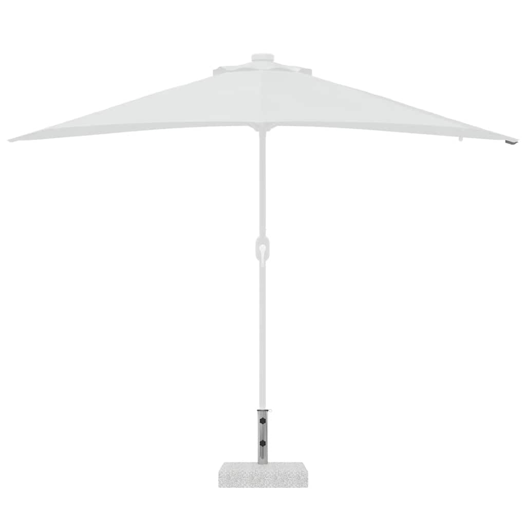 Base para guarda-sol em granito retangular 25 kg