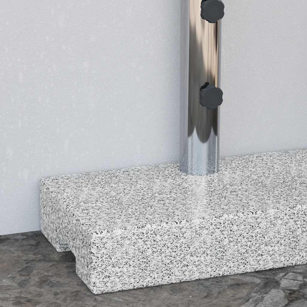 Base para guarda-sol em granito retangular 25 kg