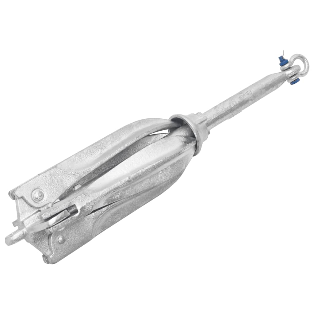 Âncora dobrável corda 10 kg ferro fundido galvanizado a quente