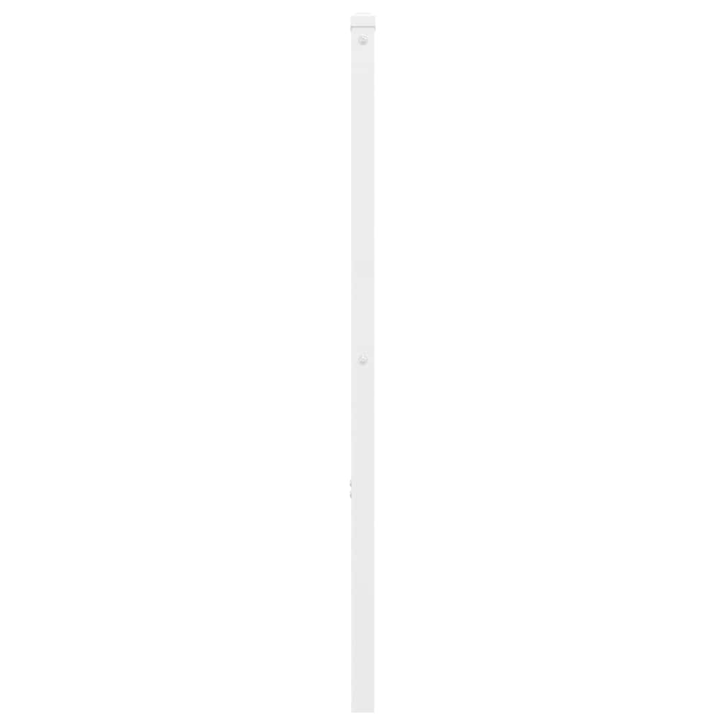 Cabeceira de substituição 193 cm metal branco