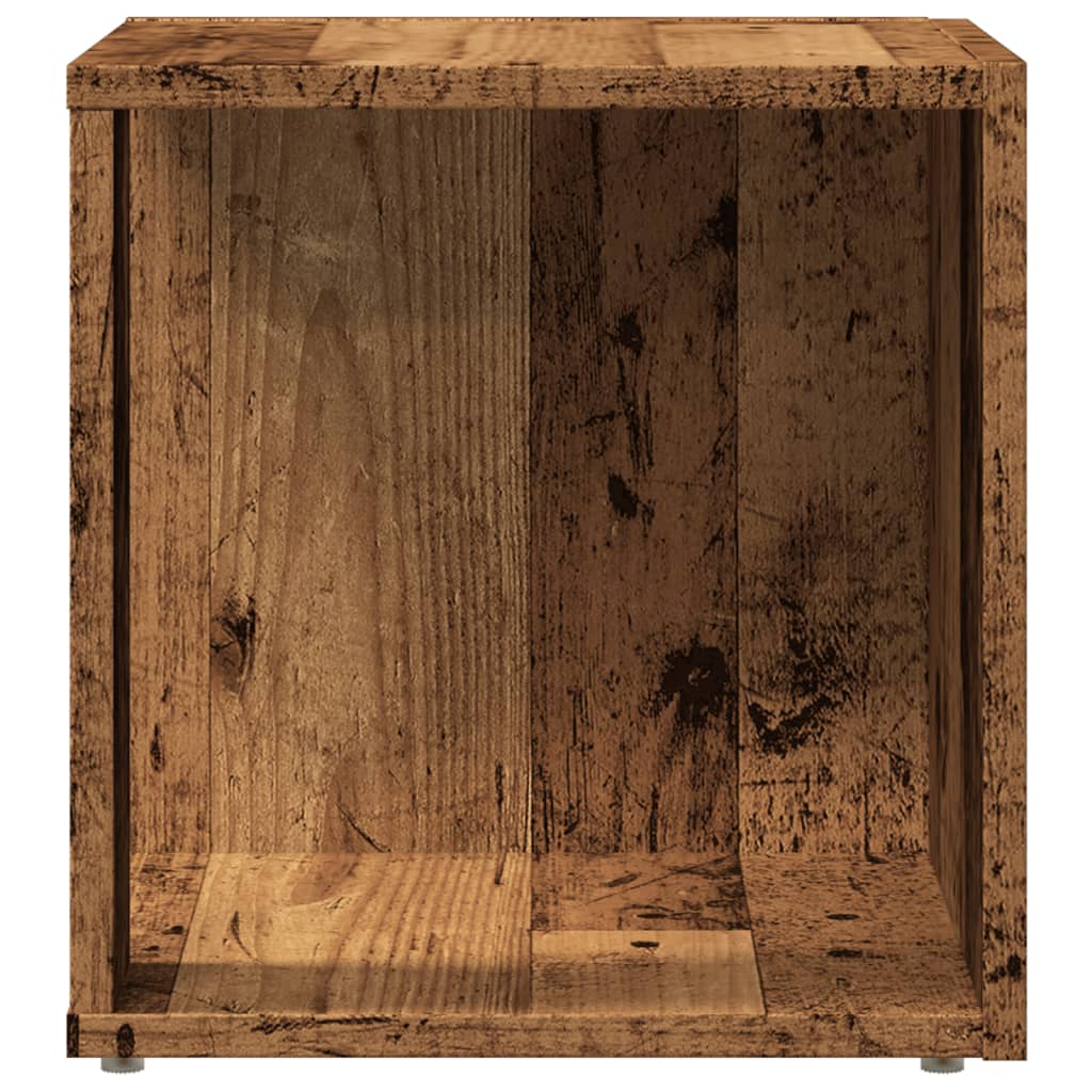 Mesa de apoio 33x33x34 cm derivados de madeira madeira velha