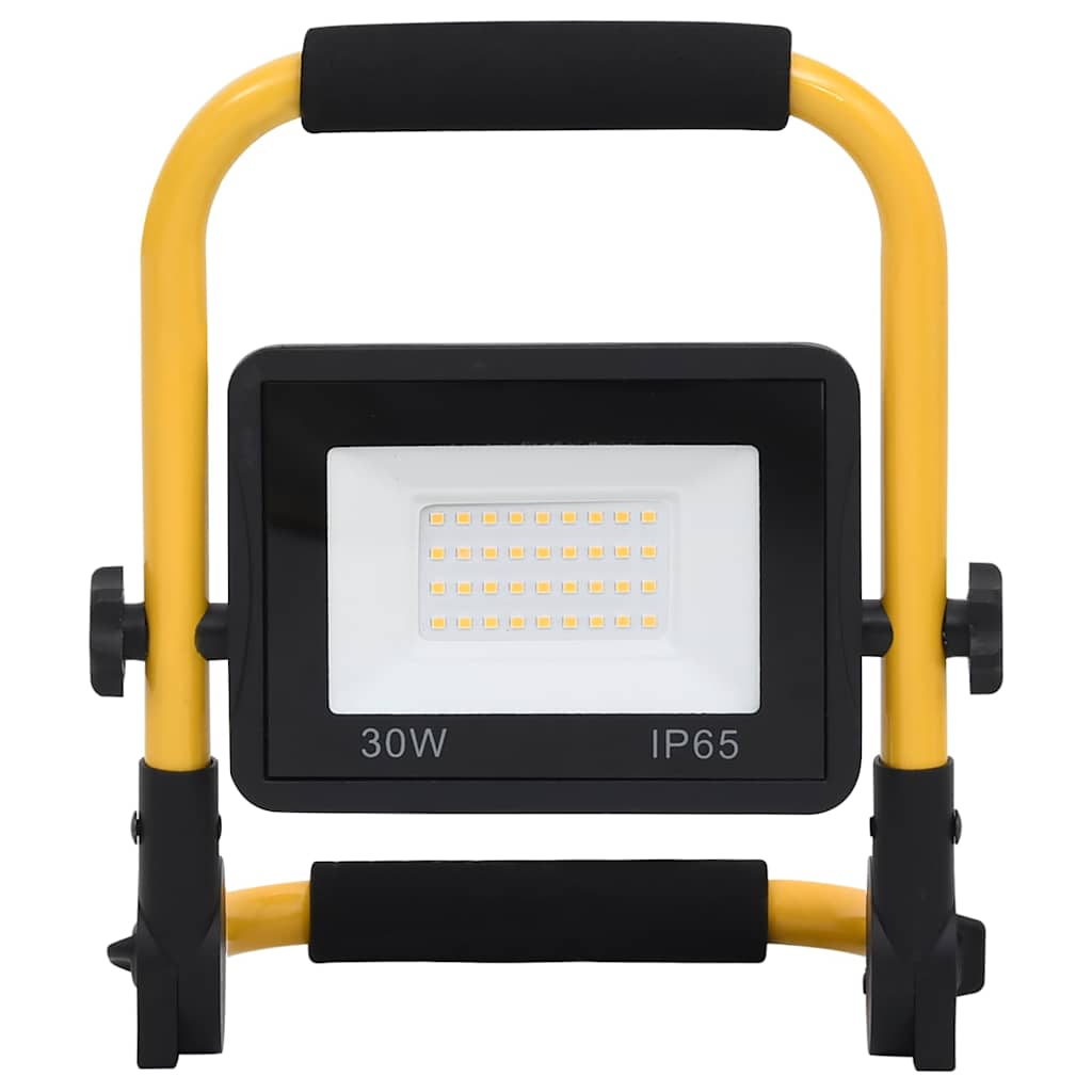 Projetor c/ iluminação LED e pega 30 w branco quente