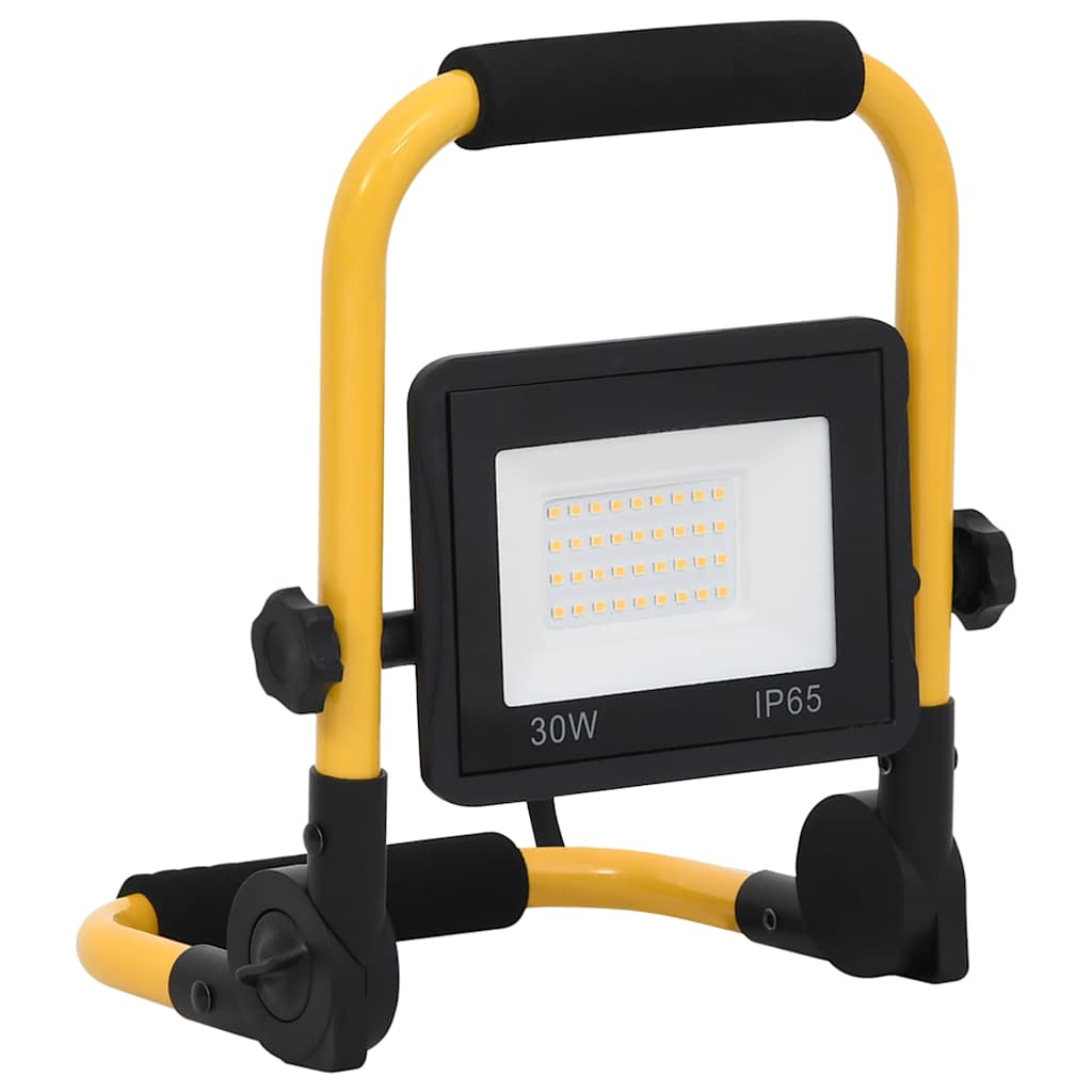 Projetor c/ iluminação LED e pega 30 w branco quente